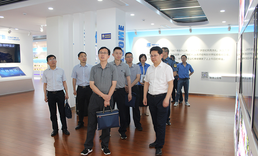 省委党史学习教育第十三督导组走访尊龙ag旗舰厅官网电缆